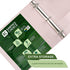 Samsill Plant-Based 1.5 Inch Durable D-Ring View Binder, Eco-Friendly, Made in USA, 4 Pack, Boho Assortment