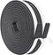 Yotache Foam Strips with Adhesive, Neoprene Weather Stripping High Density Foam Tape for Doors and Windows Insulation