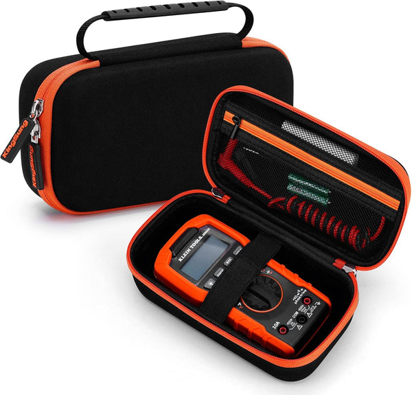 Hard Case for Klein Tools MM400/MM300/MM200/ET140/MM720 Digital Multimeter, 1 Pack Only Case