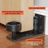 Sliding Barn Door Floor Guide for Bottom Adjustable Roller, 8 Setup Options, Quiet Operations with Felt Strips