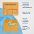 Guardian Cashier Deposit Report Envelopes with Gummed Flaps, Pack of 500 Cash Drop Envelopes for Small Businesses
