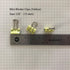 Mini Binder Clips, 5/8" / 0.6 inches / 15 mm, 40 PCS, a Little Bit Scratch Paper Clips (Yellow)