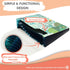 CNK Accordion File Folders Organizer, 13 Pockets, Expanding Document Paper Pocket Filing Holder with Alphabetical Labels
