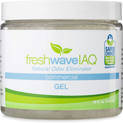 Fresh Wave IAQ 16 Fl. Oz. Commercial Odor Eliminating Gel, Natural Plant-Based Odor Absorbers for Home