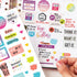 Avery Budget Planner Stickers Pack, 30 Sheets, 1,230 Total, Expense Tracker for Journals or Calendars