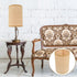 8.07X5.51X5.51In E14 E27 Kichvoe Rattan Woven Lamp Shade for Table and Floor Lamps Rustic Drum Design Unique Lampshades