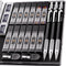 Nicpro 2mm Metal Mechanical Pencil Set with Case, 3PCS Lead Holder 2.0 mm, 144PCS Lead Refills, Eraser, Sharpener