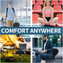 Newivi 3D Portable Breathable Seat Cushion Foldable, Soft & Lightweight for Airplane Travel Stadium Cushion
