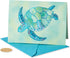 Papyrus Blank Card - Mosaic Turtle