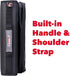 Case-it The Universal Zipper Binder - 2 Inch O-Rings - Padded Pocket for up to 13 Inch Laptop/Tablet - 400 Page Capacity