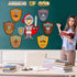 gisgfim Armor of God Bulletin Board Decorations, Christian Bible Verse Cutouts for Classroom Decor