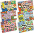 JOELELI 24 Pack Video Game Kids Thank You Cards with Envelope, Funky Gaming