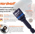 5-Piece SAE Nut Driver Set, Impact Magnetic Nut Setters, S2 Steel, Imperial Sizes 1/4"-1/2"