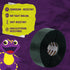 ATack Silicone Self-Fusing Tape, 1-Inch x 36-Foot, Black Waterproof Professional Grade Weatherproof Sealing Wrap Tape