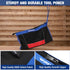 WORKPRO 12" Tool Pouches with Zipper, Utility Bag Pouch for Tool Organizers and Storage, 2-Pack
