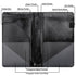 EcoVision Server Book for Waitress, Leather Waiter Organizer with Zipper Pocket, Restaurant Waitstaff Booklet, Guest