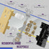 ENERLITES Elite Series Decorator Receptacle Outlet, Child Safe Tamper-Resistant, 15A 125V, Gold, Wall Plate Included