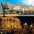 4-Pack 800 264FT 8 SyouHome Solar Fairy Lights Outdoor, LEDs Extra-Long Solar String Lights, Modes Waterproof Twinkle