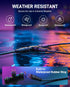 DriveXpwr Connector(Simple)-2Pack Setup, T Compatible with Philips Hue Outdoor Low Voltage Lights,Expand and Customize