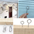 20pcs 2” 304 Stainless Screw Eyes - Small Eyelet Screws Heavy Duty Hook Lag Thread Eyebolt (20 pcs 2")
