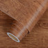 80" 16" Decorative Walnut Wood Grain Wallpaper, x Peel and Stick Self-Adhesive Removable Red Oak Contact Paper