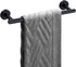 Nolimas Matte Black Bath Towel Bar, Classic Wall Mounted Towel Rack, SUS304 Stainless Steel, 16 Inches
