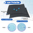 13"x 18" 3 (500, Disposable Dental Bibs - Ply Waterproof Tattoo Supplies Cover for Patients - Dentist, Esthetician
