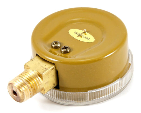Forney 87729 Oxygen Gauge, Low Pressure, 2-Inch-by-1/4-Inch NPT, 0-200 PSI