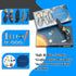 G10 G10 JIN Starry Kids Knife, Fidget Toy Knives, Dull Blade, Folding EDC, DIY Kit, Safe for Child, Handle with Solar