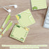 QPEY 300 PCS Frog Sticky Notes with 12 PCS Frog Pens, Frog Self-Stick Notes Pads, 0.5mm Black Gel Ink Pens for Office