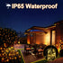 2 Pack Lights,16.4Ft 50LED BOLWEO Solar Powered String Lights, Solar Fairy Waterproof Wire Lighting for Indoor Outdoor