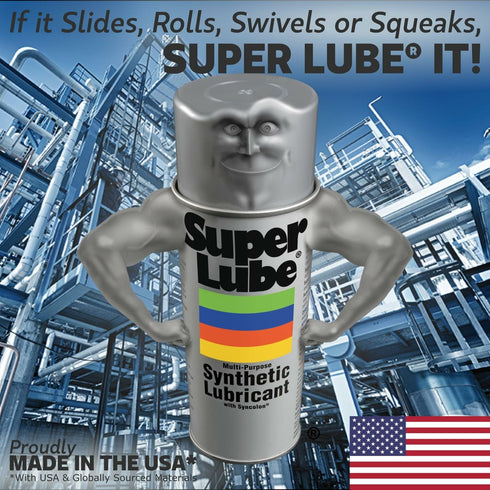 Super Lube 11 oz (83110) Metal Protectant & Corrosion Inhibitor - Aerosol Spray - Anti-Rust & Anti-Corrosion - NSF Food