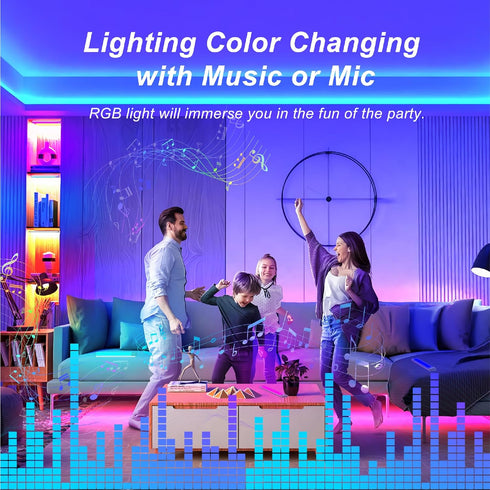 1 Closet LEPOTEC Pcs RGB LED Wall Lights,Wall Sconces Lamp with App Remote Control,Gaming Light Bar,Under Cabinet