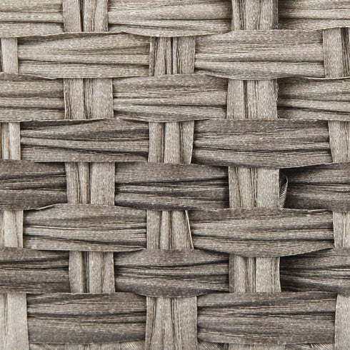 Counter 3 mDesign Rustic Farmhouse Woven Toilet Paper Holder Basket - Small Storage Organizer Tank Topper for Bathroom