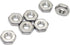 Stainless 4-40 Hex Nut (100 pcs) - 18-8 304 Stainless Steel, Bright Finish