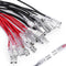 6.3mm Quick Female Spade Wire 18 Awg Splice Connectors Speaker Crimp Terminal Insulation Sleeve Kit