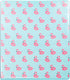 Yoobi 1 Inch Binder, Blue Flamingo, Holds Up to 275 Sheets, 3 D-Ring Binder with 2 Interior Pockets, PVC Free