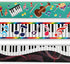 Bulletin Board Borders for Classroom, Musical Designs (6 Designs, 78 Pieces)