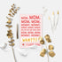 YIWANSIN Mommy Funny Mothers Day Card for Mom, Sweet and Humorous Mother Day Card for Mama Mum, Cute I Love You Mom
