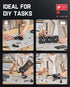 E1 Set, 50 5/32Hex, Fanttik Max Electric Screwdriver, Mini Precision Screwdriver Magnetic Bits, Magnetic Storage