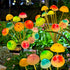 Solar Garden Lights - Upgraded 24LED Solar Mushroom Lights Outdoor, Waterproof Garden Decor for Lawn Front Porch Patio