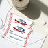 TENTADO 20 Count 4X6 inch. Baseball Thank You Cards, Baseball Thank You Cards with Envelopes, Kids Fill in the Blank