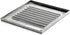 Vent Systems 4'' x 4'' Inch Galvanized Air Vent Cover, Metal Air Return Grill with Pest Guard Screen