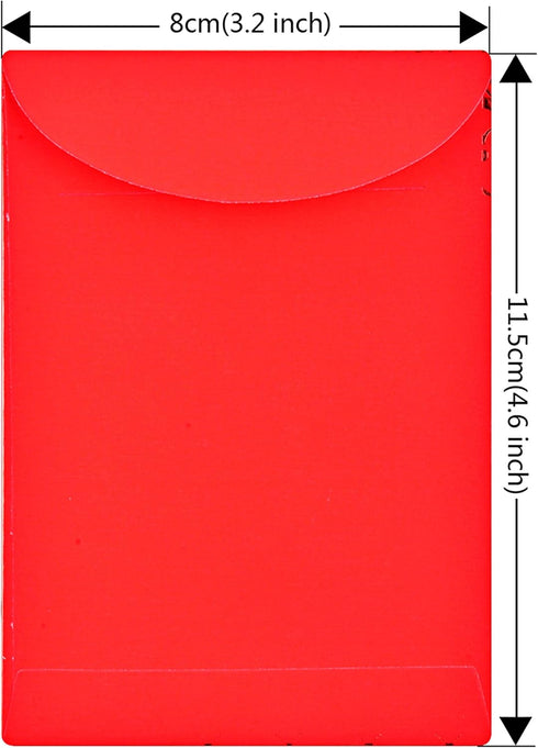 Chinese Red Envelopes, Lucky Money Envelopes for 2024 Chinese New Year, Small (6 Patterns, 36 Pcs) Cartoon Gold