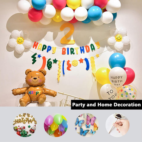 Double Sided Adhesive Stick Dots, Mounting Putty Stick Tack for Wall Hanging Crafts, Clean Removable Party Decorations