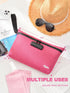 MAICHENG Large Storage Bag with Combination Lock, Water Resistant Travel Medicine Organizer Pouch - Great Christmas Gift