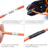 Wirefy 200 PCS Non Insulated Butt Connectors Kit - Uninsulated Crimp Wire Connectors for 24-8 AWG