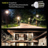 2 Pack LED Corn Light Bulb, 280W Equivalent, Cool Bright Daylight White, 40W 6500K, E26/E27 Medium Base