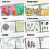 Dunwell 11x14 Portfolio Binder Folder (Black, Horizontal) with 24 Plastic Sleeves, Portfolio Presentation Book for Kids