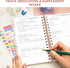 Clever Fox My Child's Health Record Keeper Child & Baby Medical Records Organizer Log Book Childcare Journal Notebook